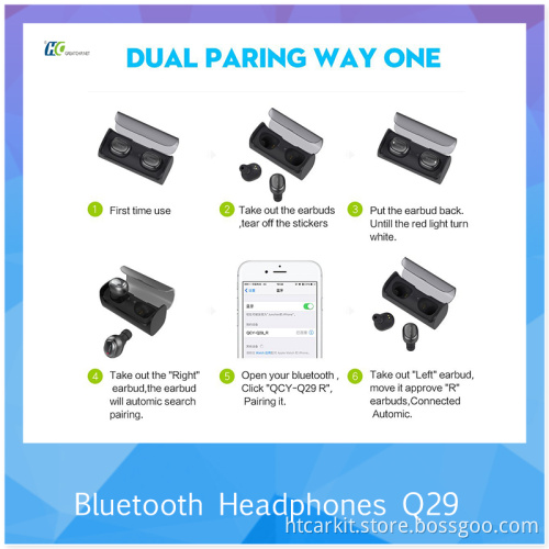 Q29 Bluetooth Headphone V4.1 with Top Quality mini in-ear Style Wireless Bluetooth Earpiece